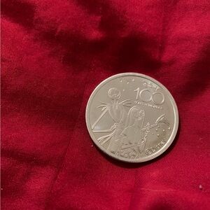 Disney NIGHTMARE BEFORE CHRISTMAS Jack Sally Disney 100 Years Medallion Coin